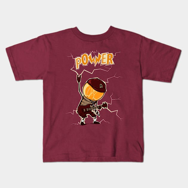 Power Kids T-Shirt by zilone